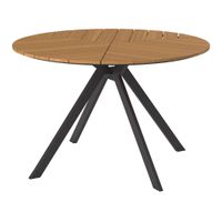 Ambia Garden ZÁHRADNÝ STÔL, kov, plast, 120/74/120 cm