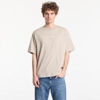 T-shirt Calvin Klein Jeans Ss 16S Ck Trvl Lines Graphic Tee Plaza Taupe M