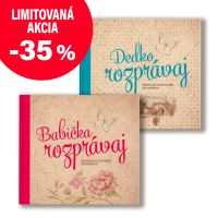 Darčeková  súprava kníh Babička, rozprávaj a Dedko, rozprávaj