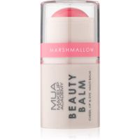 MUA Makeup Academy Beauty Balm kremasto rdečilo v paličici odtenek Marshmallow 4 g