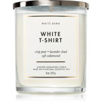 Bath & Body Works White T-Shirt aроматична свічка 227 гр