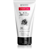 Revuele Charcoal 3in1 čistilni gel 3 v 1 z aktivnim ogljem 150 ml