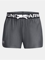 Tmavě šedé sportovní kraťasy Under Armour Play Up Solid Shorts