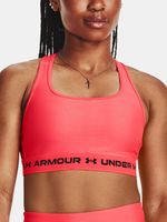 Under Armour UA Crossback Mid Sport Büstenhalter Rot