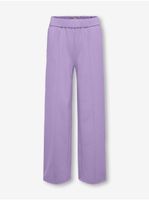 Purple girls' wide trousers ONLY Poptrash - Girls