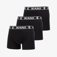 Bokserki Karl Kani Retro Tape 3 Pack Boxer Briefs Black M