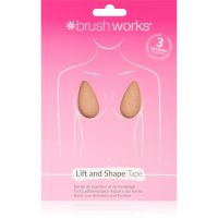 Brushworks Assorted Complexion лепяща лента за гърди 3 бр.