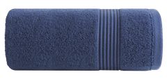 Eurofirany Unisex's Towel 454978 Navy Blue