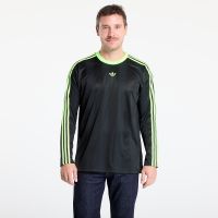 T-shirt adidas Jacquard Longsleeve Jersey Black/ Siggnr XL