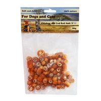 For Dogs and Cats Pochúťka Roláda kura a treska mäkká mini 80g