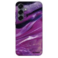 Fashion Case PowerShare pro Samsung Galaxy S25 5G - Purple glitter