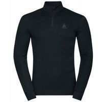 Odlo BL TOP ACTIVE WARM ECO Функционална мъжка тениска, черно, размер