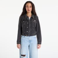 Μπουφάν Calvin Klein Jeans Cropped 90S Denim Jacket Black XS