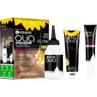 Garnier Olia Big Kit permanentna barva za lase odtenek 8.12 Iridescent Blonde 1 kos