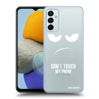 Silikónový prehľadný obal pre Samsung Galaxy M23 5G - Nesiahajte mi na telefón