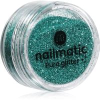 Nailmatic Pure Glitter šljokice za lice i tijelo Small Turquoise Glitter 3 g