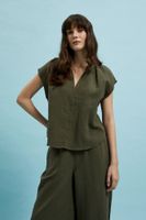 Women's blouse MOODO - olive