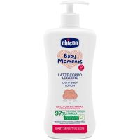 Chicco Baby Moments Sensitive делікатне молочко для тіла 500 мл