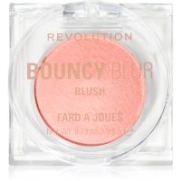 Revolution Bouncy Blur Rouge für strahlende Haut Farbton Light as a Cloud Peachy Pink 5.5 g