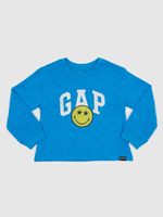 GAP Gap & Smiley® Koszulka dziecięce Niebieski