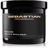 Sebastian Professional Dark Oil Intensiv nährende Maske für glänzendes und geschmeidiges Haar 500 ml