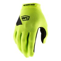 Cyklo a motokrosové rukavice 100% Ridecamp fluo žlutá fluo žlutá L