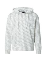 ARMANI EXCHANGE Sweater majica  svijetlosiva / bijela