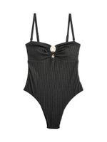 B by Ted Baker Jednodijelni kupaći kostim  crna / bijela