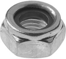 German Šestihranná matice / DIN985 / M8 / 100 ks / pozinkovaná ocel / stříbrná