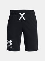 Under Armour UA Boys Rival Terry Kratke hlače dječje crna