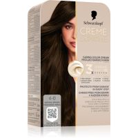 Schwarzkopf Creme Supreme Permanent-Haarfarbe Farbton 4-0 Natural Brown 60 ml