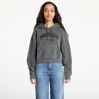 Bluza Tommy Jeans Boxy Crop Varsity Hoodie Black XS