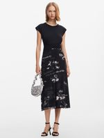 Desigual Good News Rochie Negru