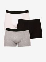 Nedeto Boxershorts 3 Stück Grau