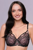 Nevyztužená podprsenka Ava Lingerie 2207 Černá 100C