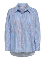 ONLY Bluza 'ONLOregon'  svijetloplava / tamno smeđa / bijela