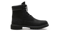 Timberland Premium 6-Inch Waterproof Boot Nubuck Pánske - Topánky Timberland - Čierna - 10073-001-9.5 - Size: 9.5