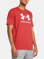 Under Armour UA Sportstyle Logo Update SS Koszulka Czerwony