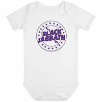 Baby Body Black Sabbath - Emblem - white/purple - Metal-Kids 56/62