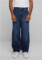 Men's Baggy Fit Heavy Unce dark blue jeans