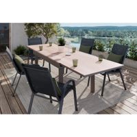 Ambia Garden ZÁHRADNÝ STÔL, kov, plast, 135/270/75/90 cm135/270/75/90 cm