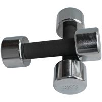 Master Sport Master σετ αλτήρες χρωμίου 2x3 kg