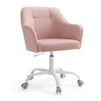 OTOČNÁ STOLIČKA, perkál, pink