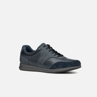 Blue men's casual shoes Geox Avery - Men