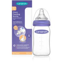 Lansinoh NaturalWave Glass cumisüveg Slow 160 ml