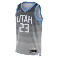 Nike Dri-FIT Utah Jazz Lauri Markkanen Swingman Jersey - Pánske - Dres Nike - Čierne - HM5998-011 - Veľkosť: 2XL