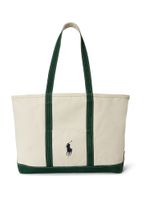 Polo Ralph Lauren Shopper torba  boja pijeska / tamno zelena