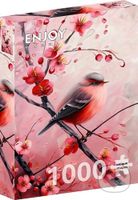 Rubínový pěvec - puzzle z kategorie Umělecké