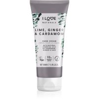 I Love Naturals Lime, Ginger & Cardamom крем для рук 100 мл