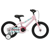 Dětské kolo Kross Mini 4.0 16" Gen 005 • 100-120 cm • 9,5 kg 9" (100-120 cm) růžová/seledynová/růžová/lesk